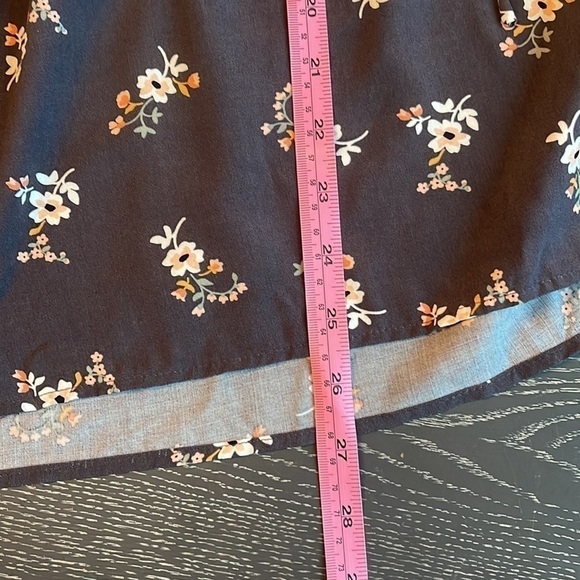 MATILDA Jane - The Breezeway Blouse black grey floral top shirt women’s NWT sz S - Picture 8 of 11